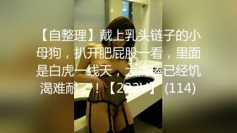 【自整理】戴上乳头链子的小母狗，扒开肥屁股一看，里面是白虎一线天，大肉棒已经饥渴难耐了！【222V】 (114)