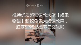 推特优质超强调教大佬【奴隶物语】新奴兔兔犬奴调教篇，肛塞SP狗爬圈养口交啪啪